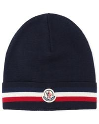 Moncler - Virgin Wool Beanie - Lyst