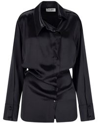 The Attico - Mini Chemisier Dress - Lyst