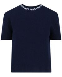 Prada - Virgin Wool And Cashmere Blend Sweater - Lyst