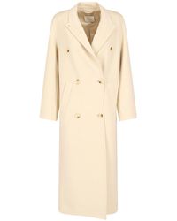 Almala - Double-Breasted Coat "Deja" - Lyst