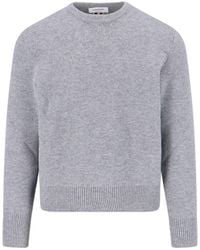 Thom Browne - Tricolor Detail Crewneck Sweater - Lyst