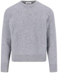 Thom Browne - Tricolor Detail Crewneck Sweater - Lyst
