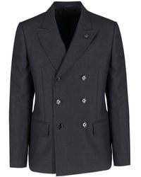 Lardini - 'Attitude' Double-Breasted Blazer - Lyst