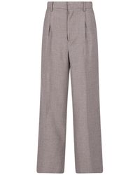 AURALEE - Tailored Wool Trousers - Lyst