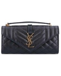 Saint Laurent - Borsa A Spalla Piccola "Envelope" - Lyst