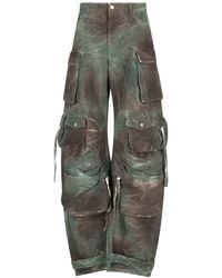 The Attico - Pantaloni Cargo "Fern" - Lyst