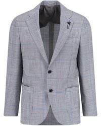 Lardini - Single-Breasted Blazer - Lyst