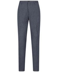 Incotex - Tailored Virgin Wool Trousers - Lyst