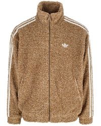 adidas - Giacca Boucle "Firebird" - Lyst