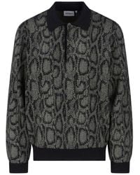 Carhartt - Jacquard Knit Polo Sweater - Lyst