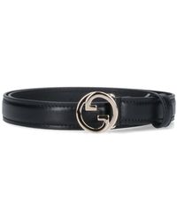 Gucci - Blondie Thin Belt - Lyst