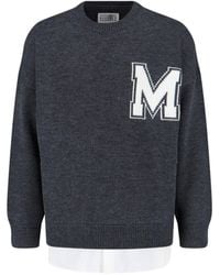 MM6 by Maison Margiela - Logo Sweater - Lyst