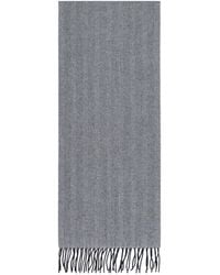 Destin - Check Pattern Scarf - Lyst
