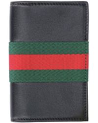 Gucci - Card Holder "Web Trademark" - Lyst