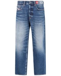 DIESEL - 'straight 210 D-macs' Jeans - Lyst