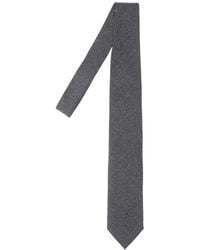 Lardini - Virgin Wool Tie - Lyst