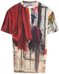 Vivienne Westwood - Graphic Print Cotton T-Shirt - Lyst