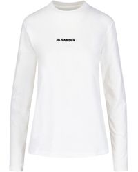 Jil Sander - Logo Sweater - Lyst