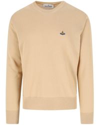 Vivienne Westwood - Alex Crew Neck Cotton Sweater - Lyst