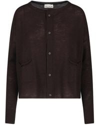 Ma'ry'ya - Virgin Wool Cardigan - Lyst
