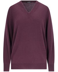 Canessa - V-Neck Sweater - Lyst