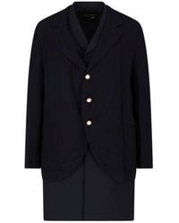Comme des Garçons - Tailored Wool Blazer Coat - Lyst