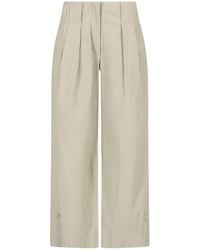 Low Classic - Straight Tailored Trousers - Lyst