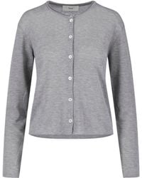 DUNST - Cardigan Girocollo - Lyst