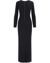 Nili Lotan - Abito Maxi In Maglia "Roxy" - Lyst