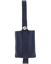 Loewe - Borsa Secchiello Media "Pebble" - Lyst