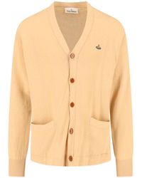 Vivienne Westwood - Alex Cotton V-Neck Cardigan - Lyst