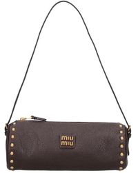 Miu Miu - Pouch A Spalla In Pelle - Lyst