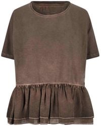 Uma Wang - Flared T-Shirt Todi - Lyst