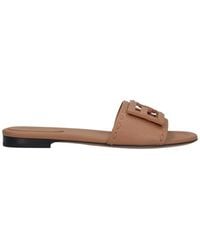 Fendi - Slides Sandals "Baguette" - Lyst