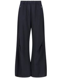 Laminar - Wide Wool Blend Pants - Lyst