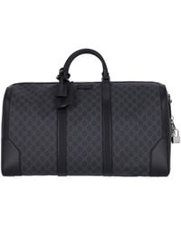 Gucci - 'Gg' Travel Bag - Lyst
