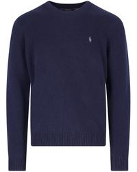 Polo Ralph Lauren - Logo Embroidery Sweater - Lyst