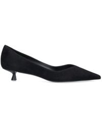 Stuart Weitzman - Eva 35 Goat Leather Pumps - Lyst