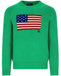 Polo Ralph Lauren - Iconic Embroidery Sweater - Lyst