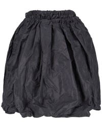 Prada - Silk Taffeta Skirt - Lyst