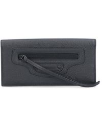 Balenciaga Leather Neo Classic Flap Wallet in Black for Men | Lyst Balenciaga Leather Neo Classic Flap Wallet in Black for Men | Lyst