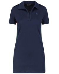 Gucci - Cotton Jersey Mini Dress - Lyst
