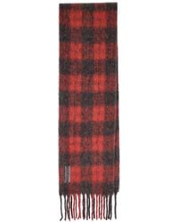 Our Legacy - Plaid Fuzzy Alpaca Scarf - Lyst
