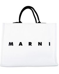 Marni - Borsa Tote Logo - Lyst
