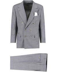 Kiton - Double-breasted Suit - Lyst