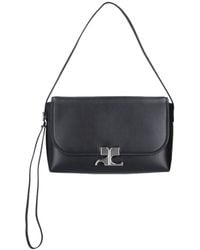 Courreges - Compact Cow Leather Shoulder Bag - Lyst