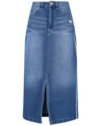 adidas - Gonna Maxi "Adicolor 3-Stripes" - Lyst