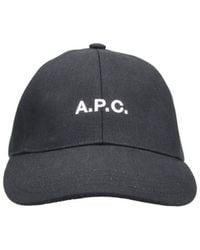 A.P.C. - Baseball Cap "Charlie" - Lyst