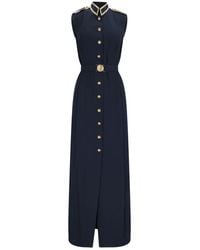Ralph Lauren - Maxi Chemisier Dress - Lyst