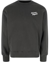Maison Kitsuné - Logo Sweatshirt - Lyst